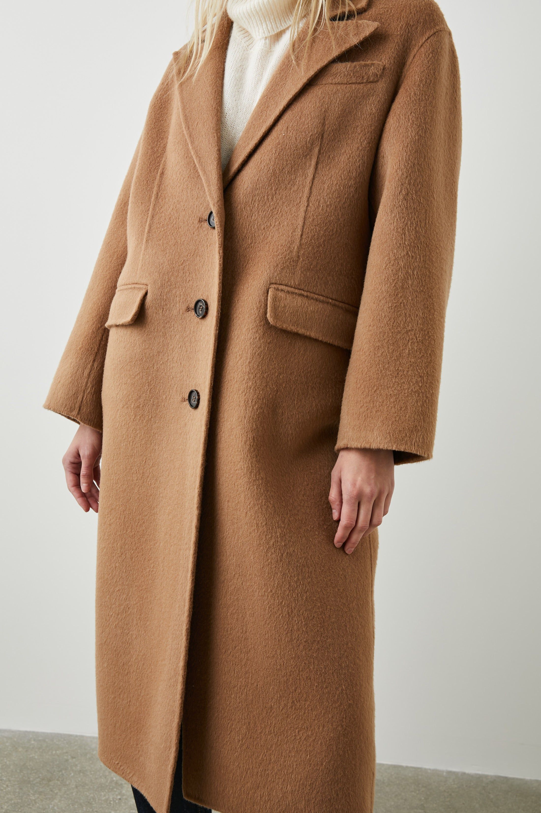 GALLERY COAT - CAMEL sold by Rails product image thumbnail 2