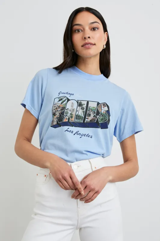 BOYFRIEND T-SHIRT - RAILS LOS ANGELES BLUE sold by Rails