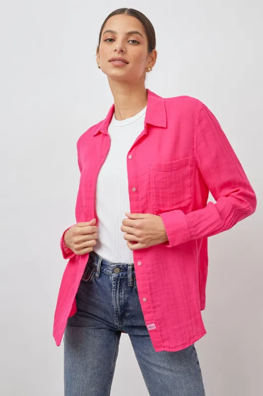 ELLIS SHIRT - HIBISCUS sold by Rails