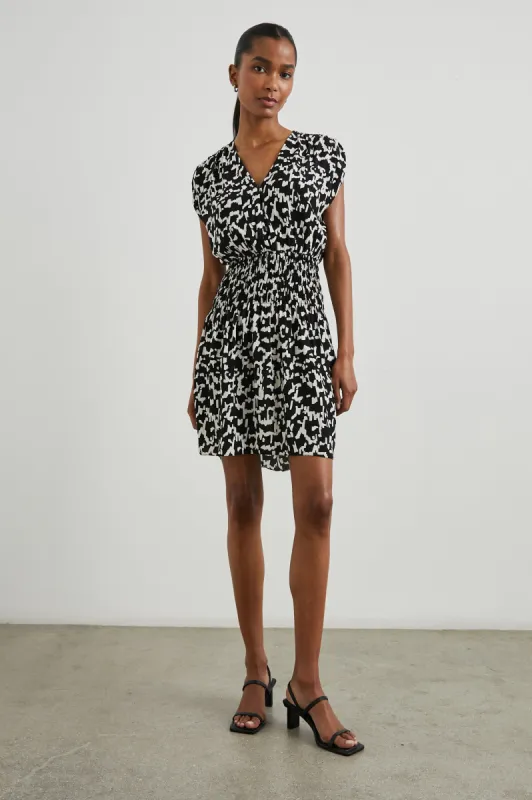 SIERA DRESS - EBONY TEXTURE sold by Rails