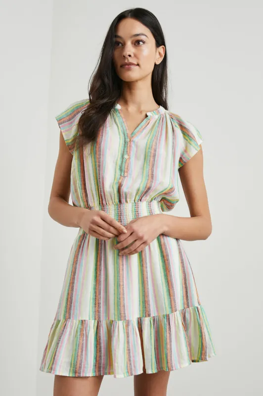 AUGUSTINE DRESS - PALAIS STRIPE sold by Rails
