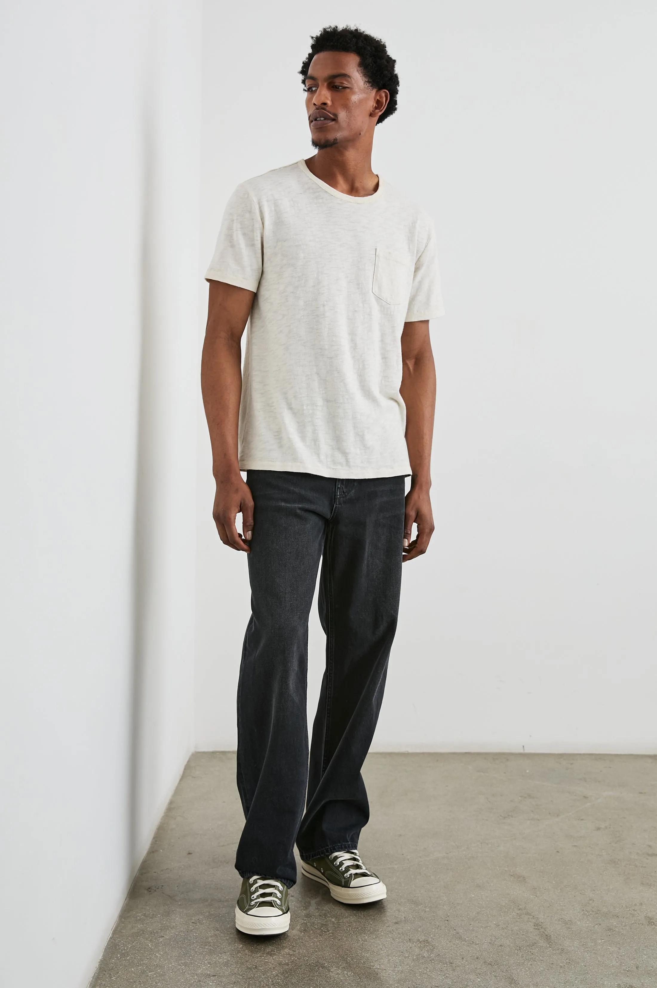 SKIPPER T-SHIRT - BONE sold by Rails product image thumbnail 4