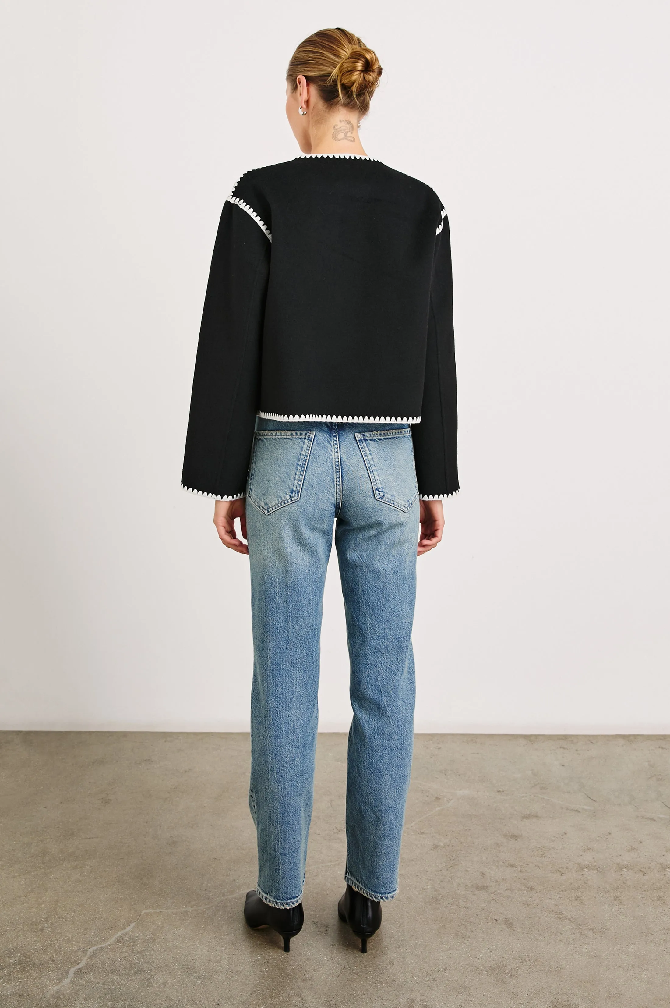 MELANIE JACKET - BLACK sold by Rails product image thumbnail 4