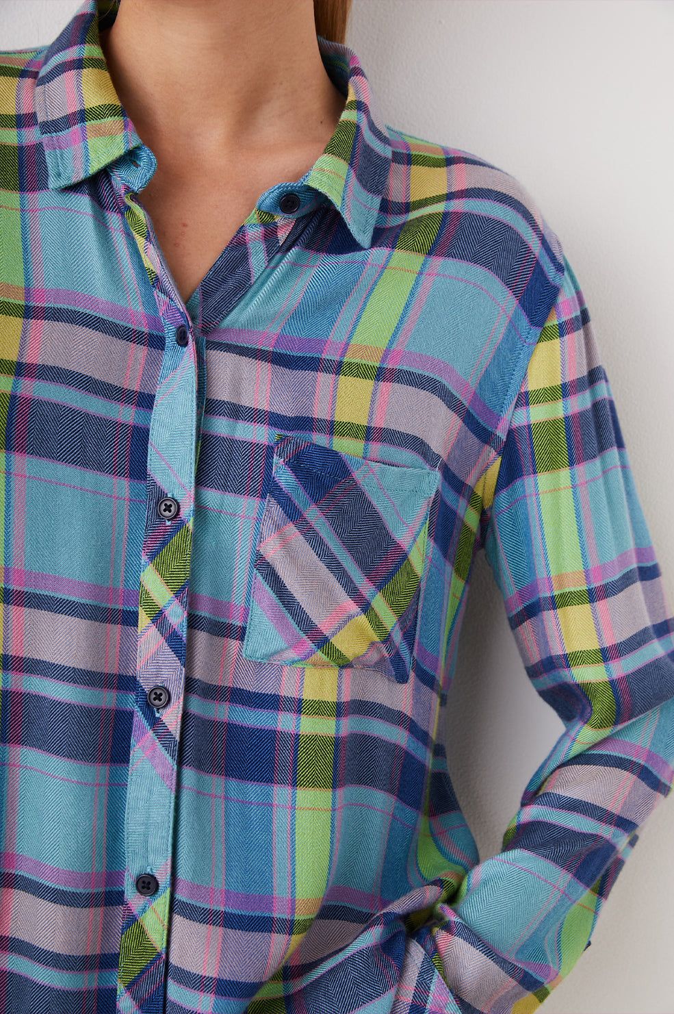 HUNTER SHIRT - LIME BERRY sold by Rails product image thumbnail 2