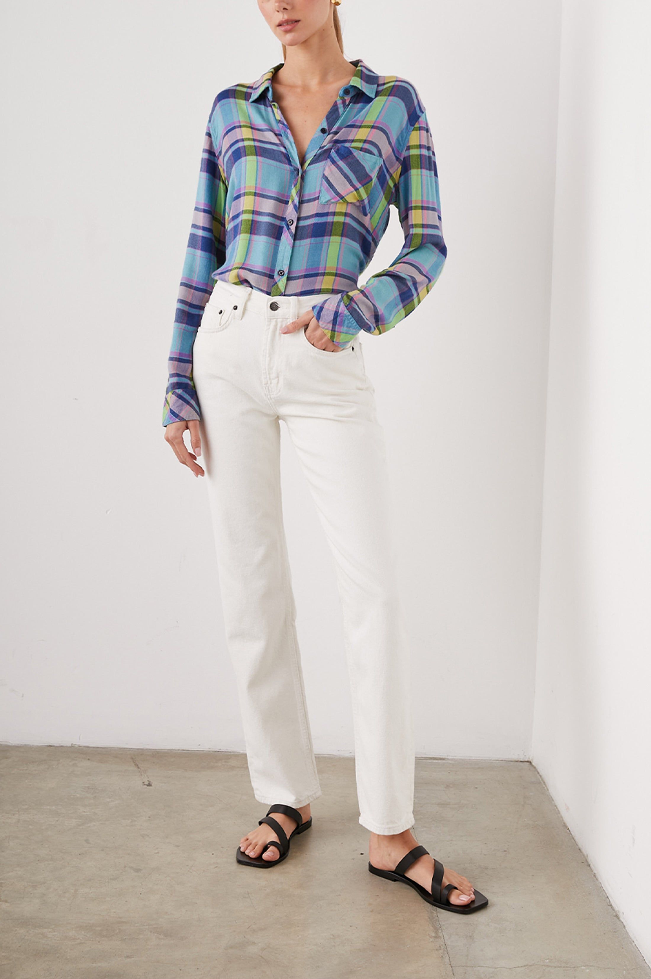 HUNTER SHIRT - LIME BERRY sold by Rails product image thumbnail 3