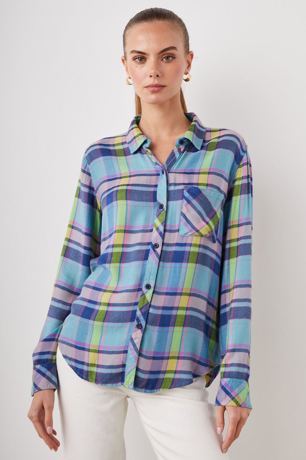 HUNTER SHIRT - LIME BERRY sold by Rails