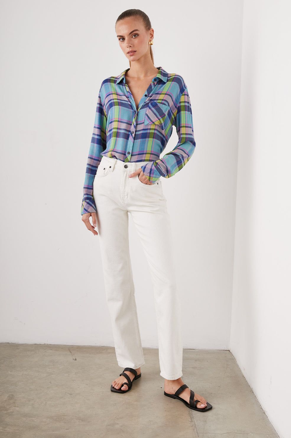 HUNTER SHIRT - LIME BERRY sold by Rails product image thumbnail 3