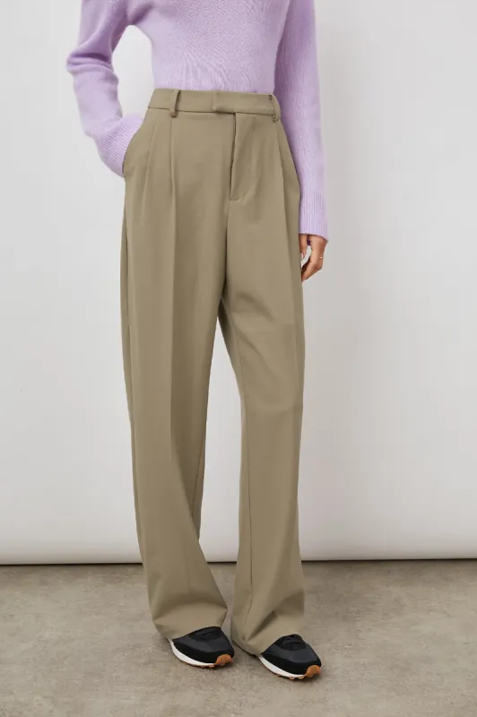 MARNIE PANT - ALMOND sold by Rails