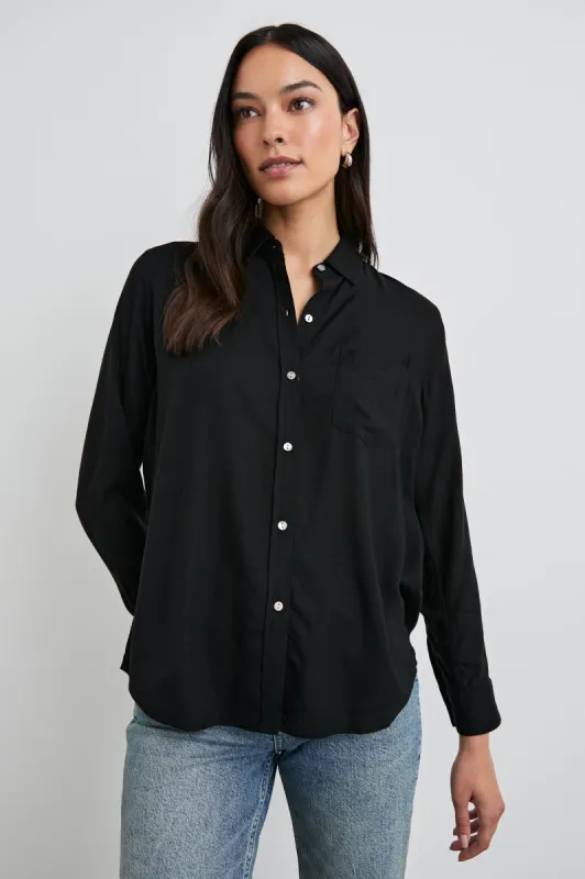 WREN SHIRT - BLACK sold by Rails