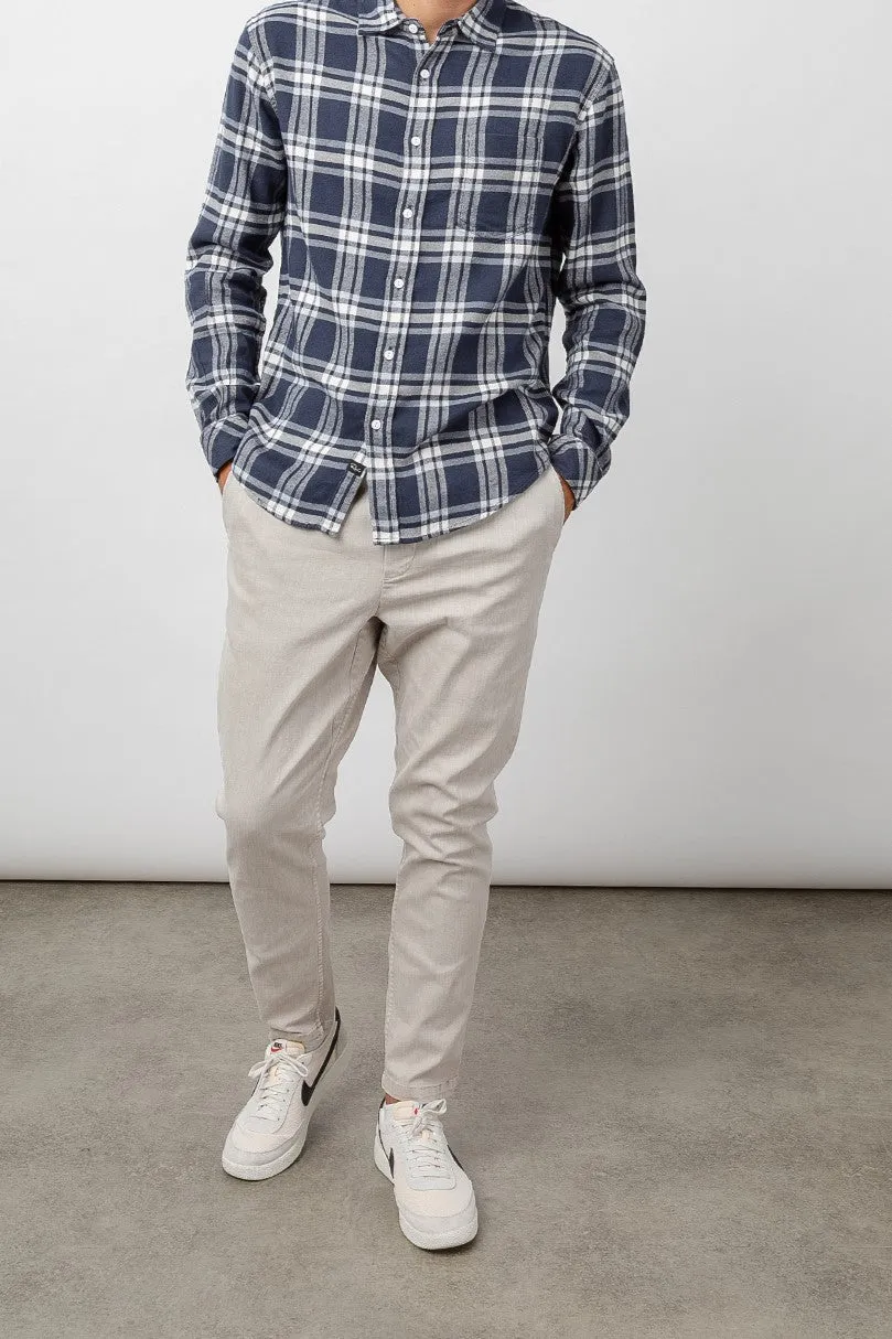 LENNOX SHIRT - NAVY WHITE sold by Rails product image thumbnail 3