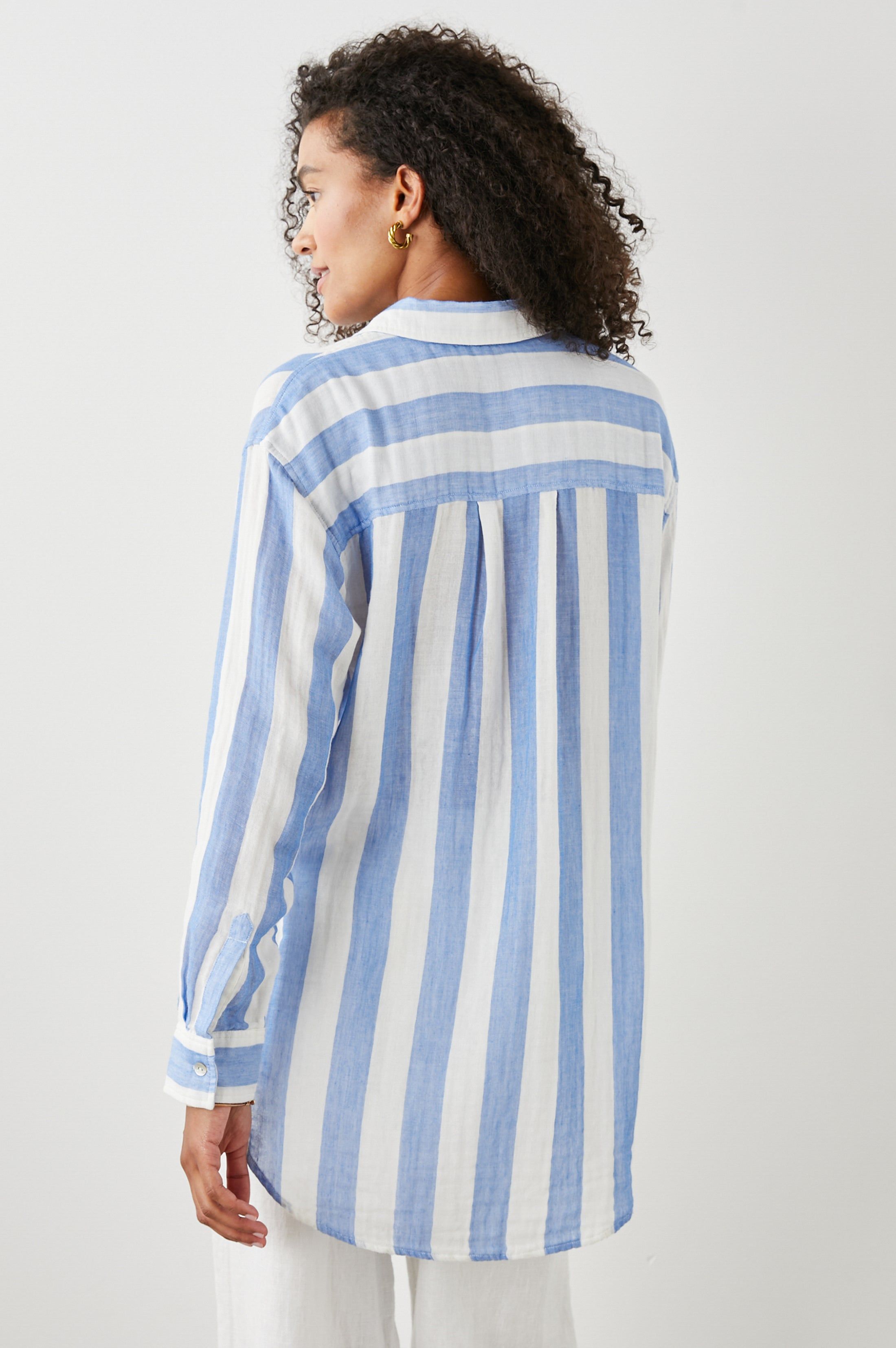 JAYLIN SHIRT - FERMO STRIPE sold by Rails product image thumbnail 5