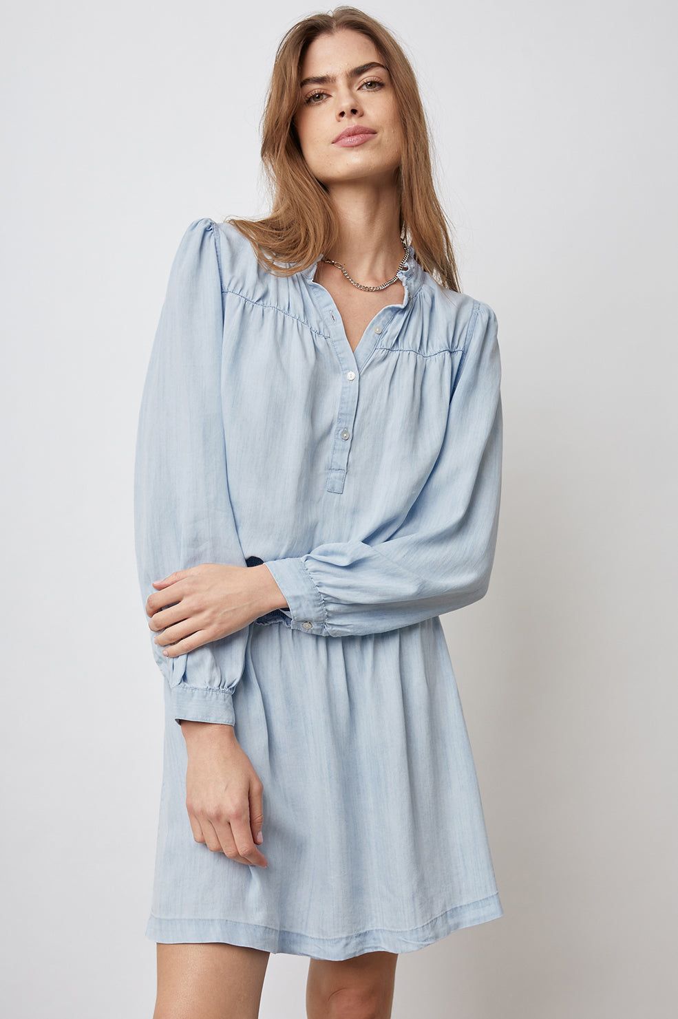 SHAWNA DRESS - LIGHT VINTAGE sold by Rails product image thumbnail 4