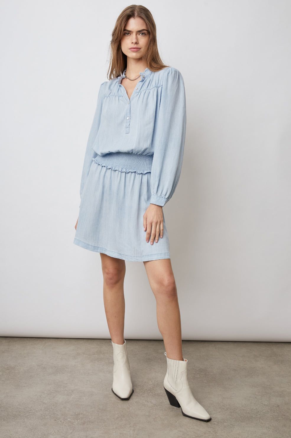 SHAWNA DRESS - LIGHT VINTAGE sold by Rails product image thumbnail 3