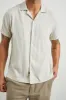 WAIMEA SHIRT - MATRIX BIRCH MOSS sold by Rails