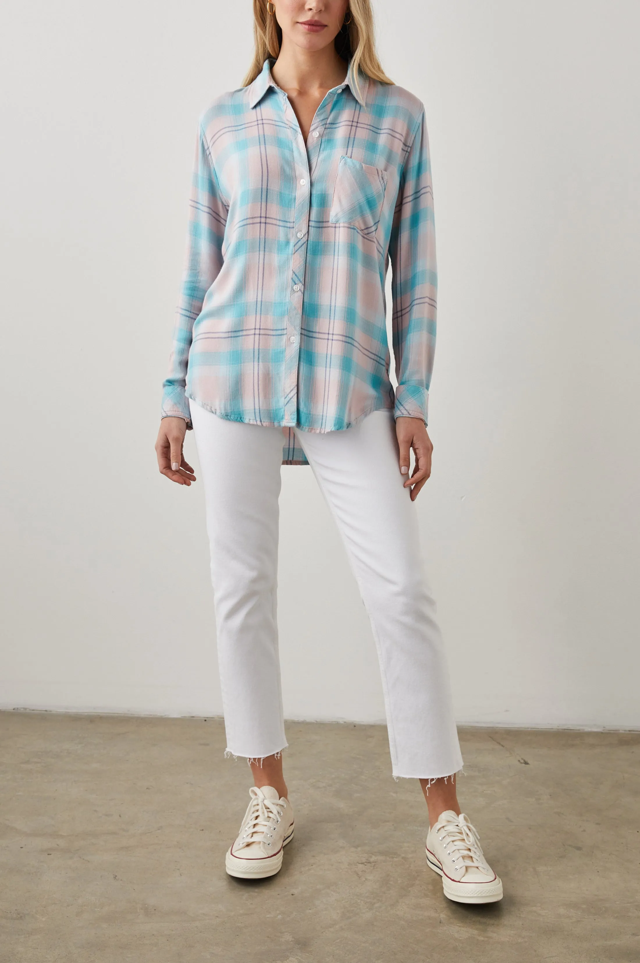HUNTER SHIRT - BLUE DAWN sold by Rails product image thumbnail 3