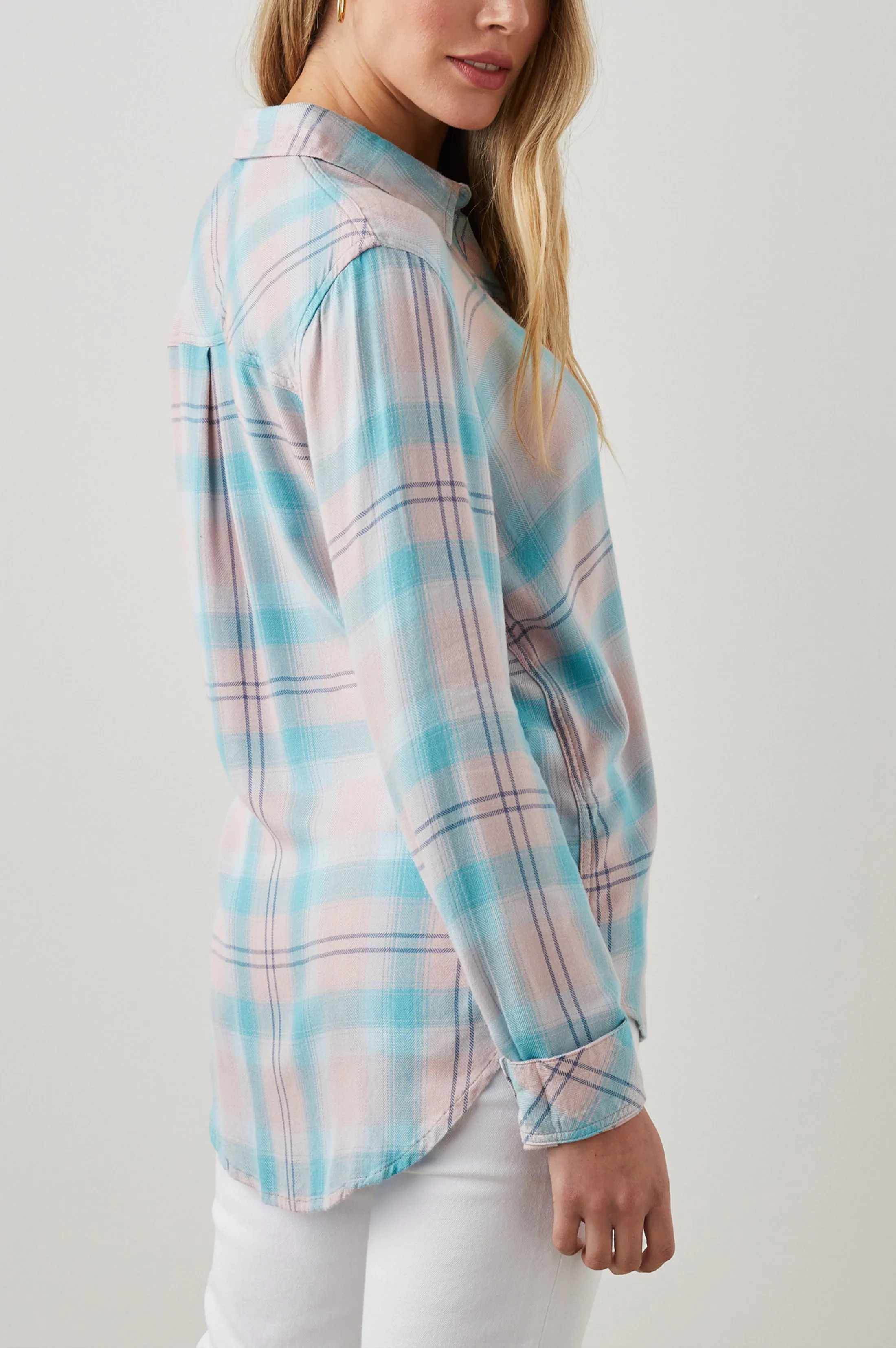 HUNTER SHIRT - BLUE DAWN sold by Rails product image thumbnail 4