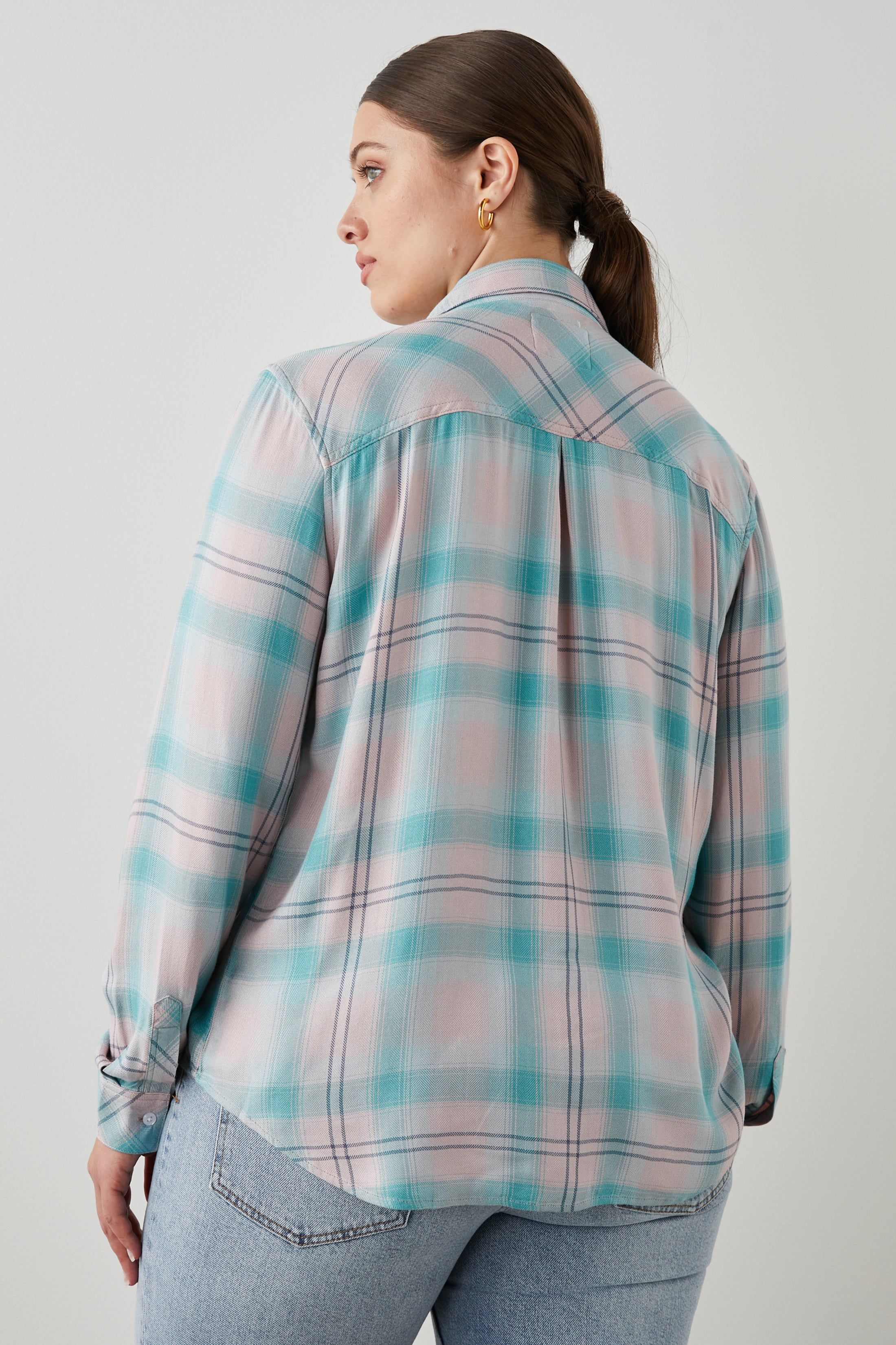 HUNTER SHIRT - BLUE DAWN sold by Rails product image thumbnail 8