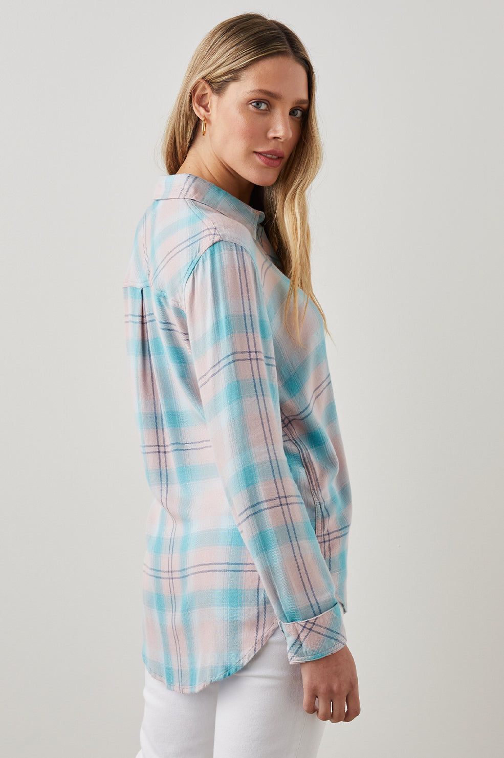 HUNTER SHIRT - BLUE DAWN sold by Rails product image thumbnail 7