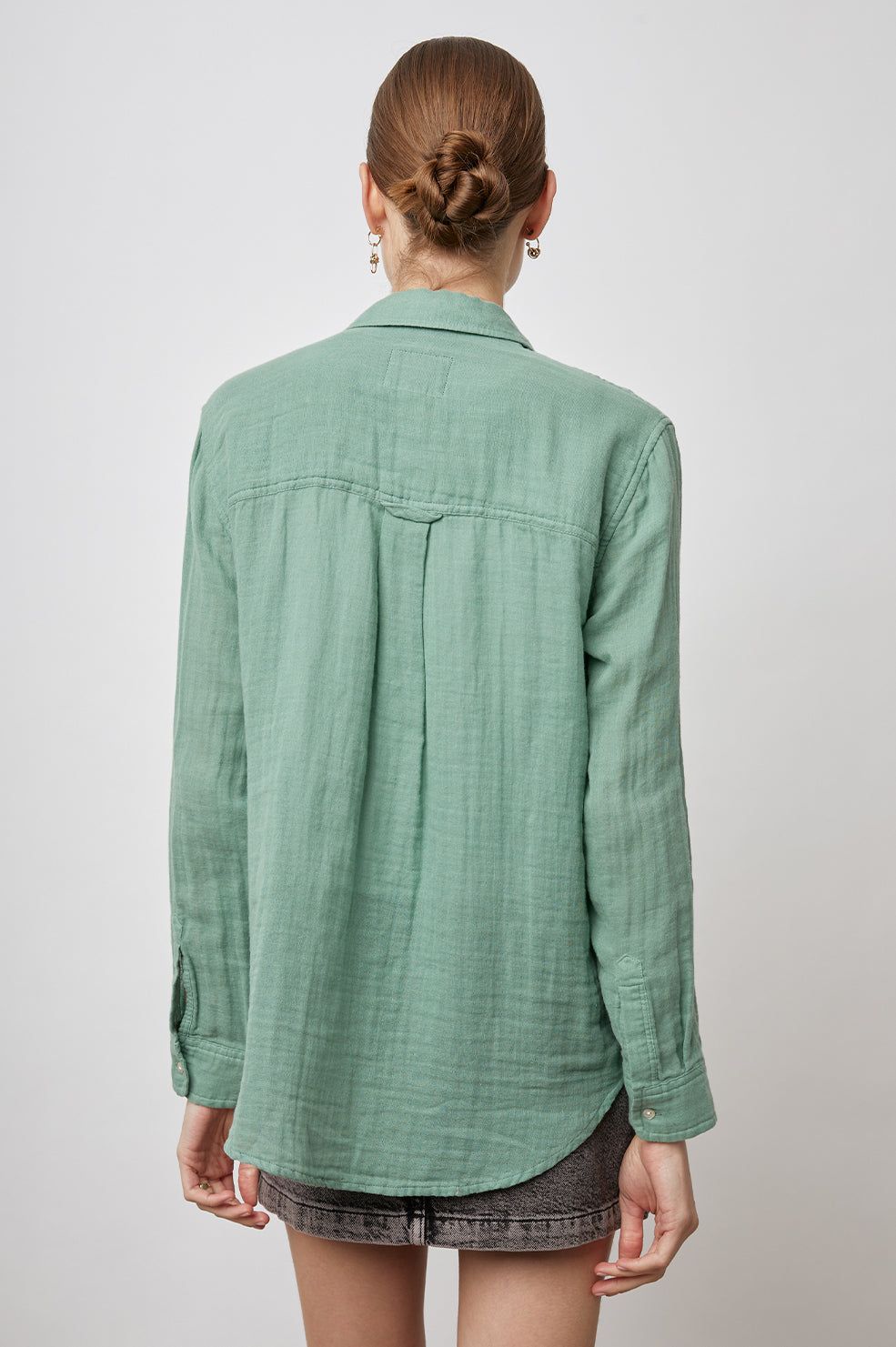 ELLIS SHIRT - GREEN APPLE sold by Rails product image thumbnail 5