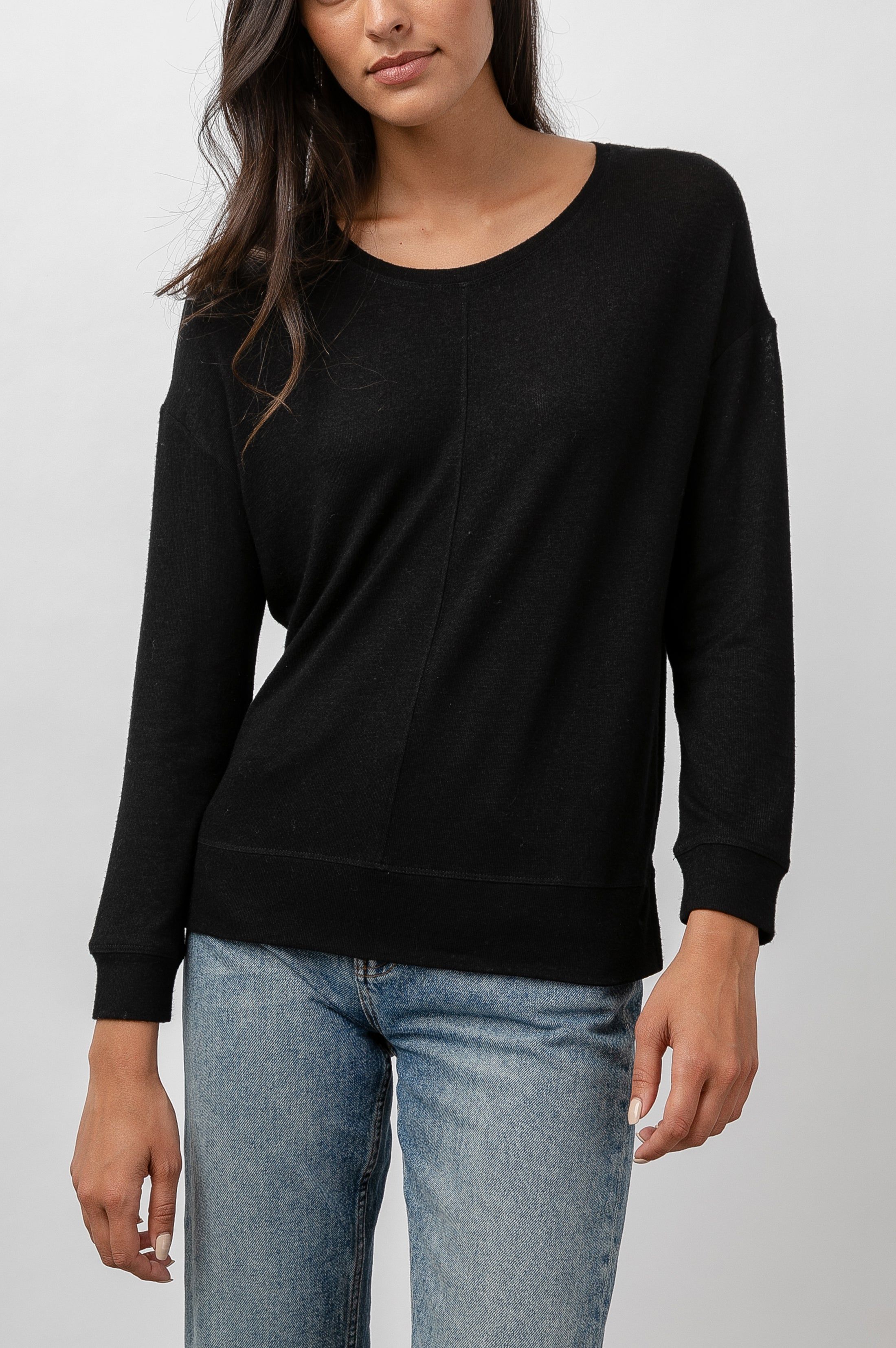 IGGY TOP - BLACK sold by Rails