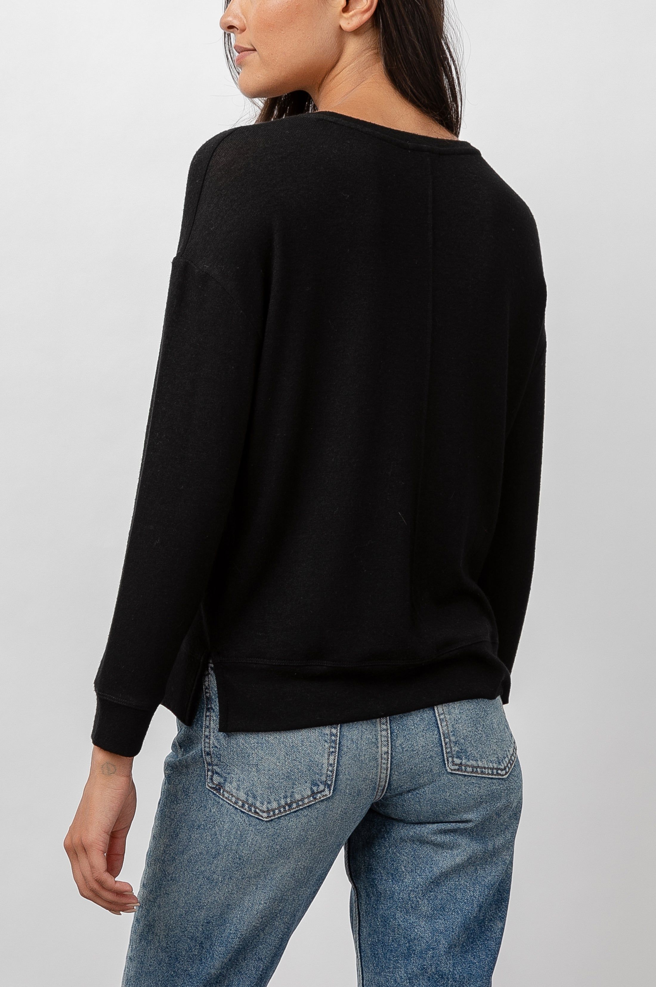 IGGY TOP - BLACK sold by Rails product image thumbnail 4