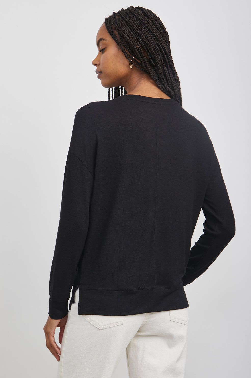 IGGY TOP - BLACK sold by Rails product image thumbnail 4