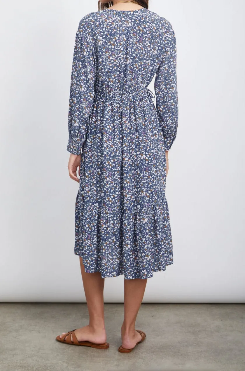 MAPLE DRESS - BLUE DITSY FLORAL sold by Rails product image thumbnail 3