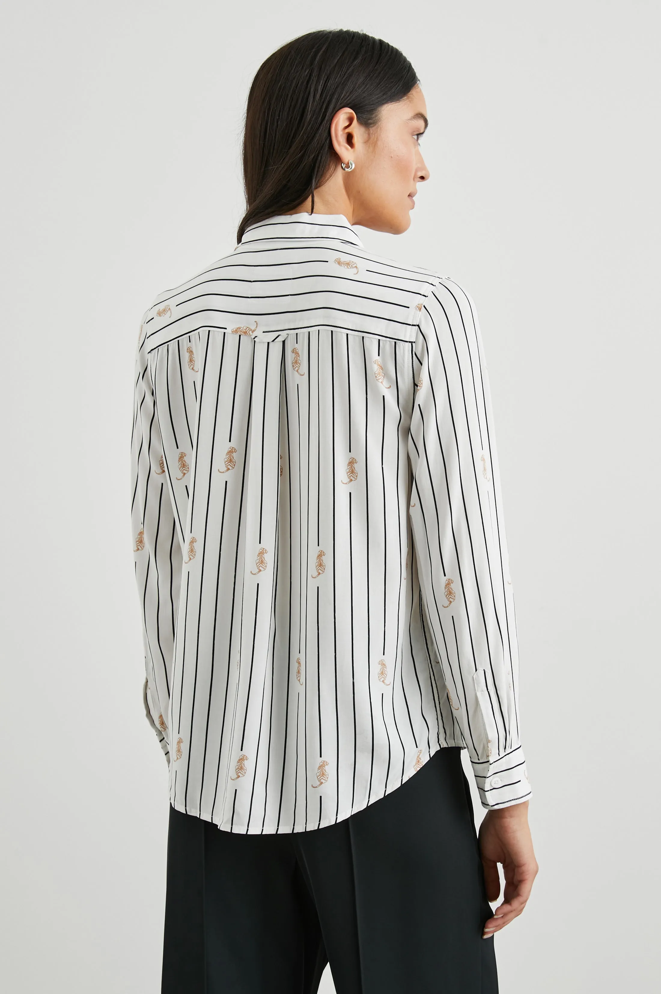 KATHRYN SHIRT - STRIPED TIGERS sold by Rails product image thumbnail 5