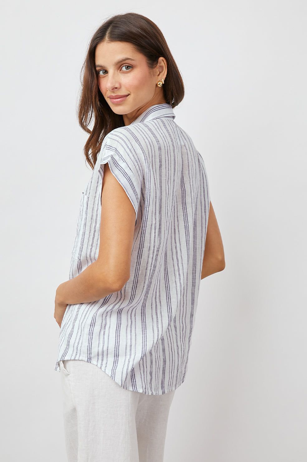 CITO SHIRT - CAPE MAY STRIPE sold by Rails product image thumbnail 5