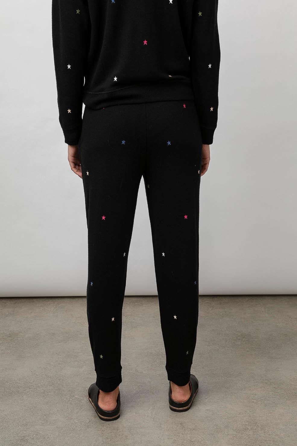 THEO & OAKLAND SET - JET BLACK STAR EMBROIDERY sold by Rails product image thumbnail 5