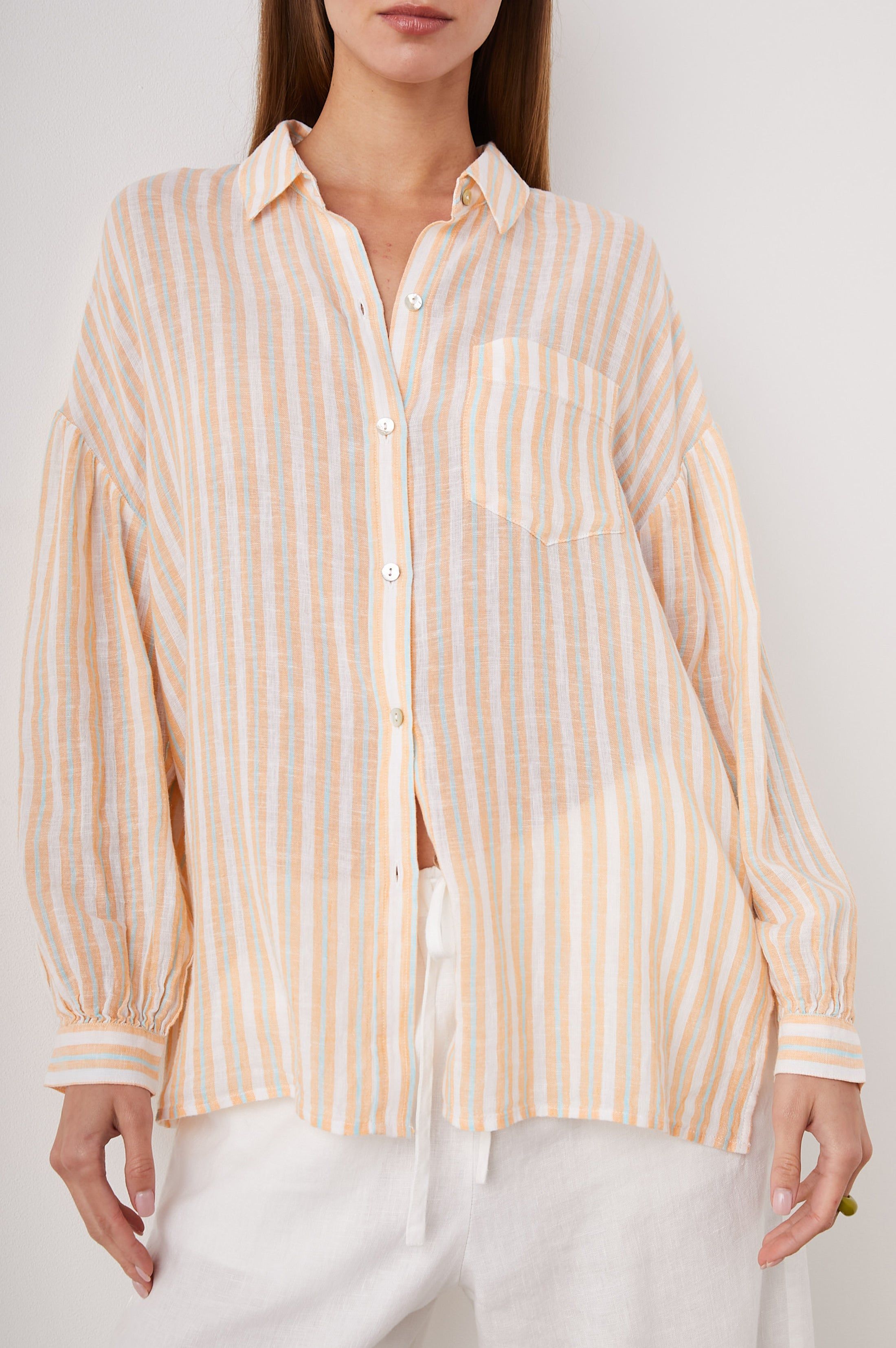CLIO TOP - CLEMENTINE STRIPE sold by Rails product image thumbnail 3