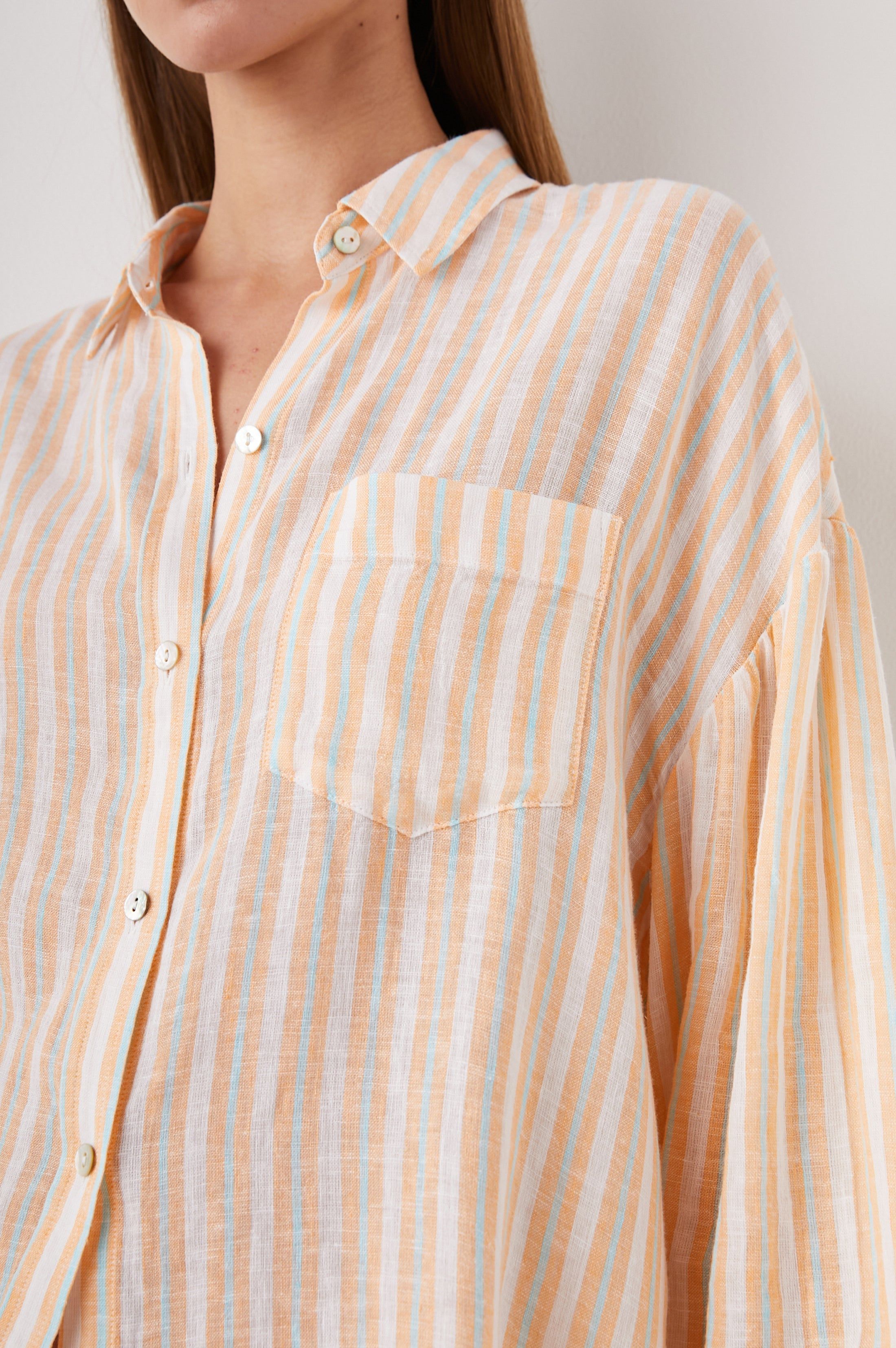 CLIO TOP - CLEMENTINE STRIPE sold by Rails product image thumbnail 2