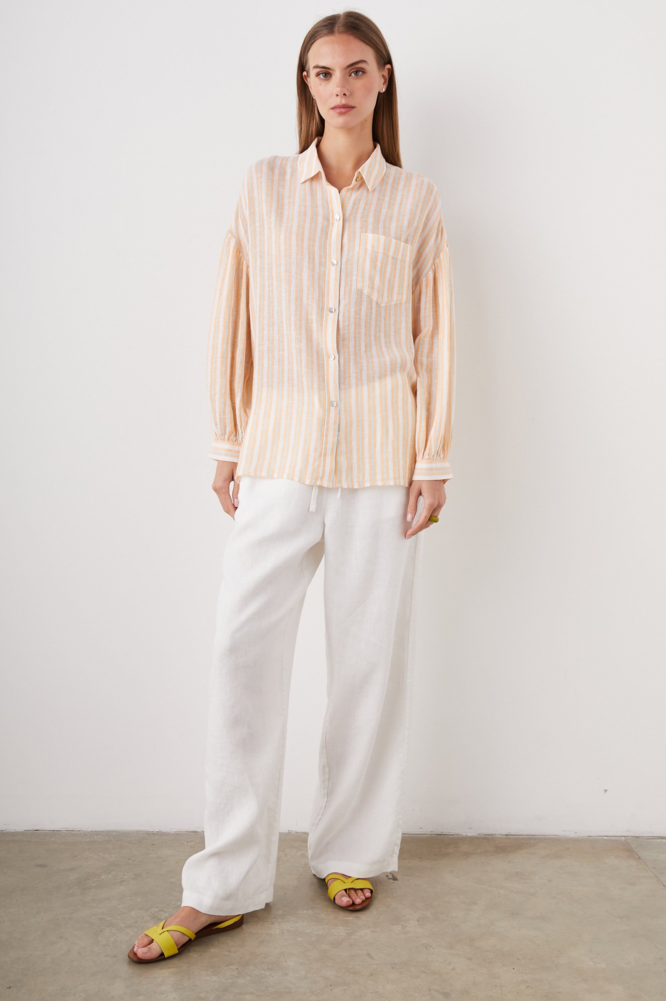 CLIO TOP - CLEMENTINE STRIPE sold by Rails product image thumbnail 4