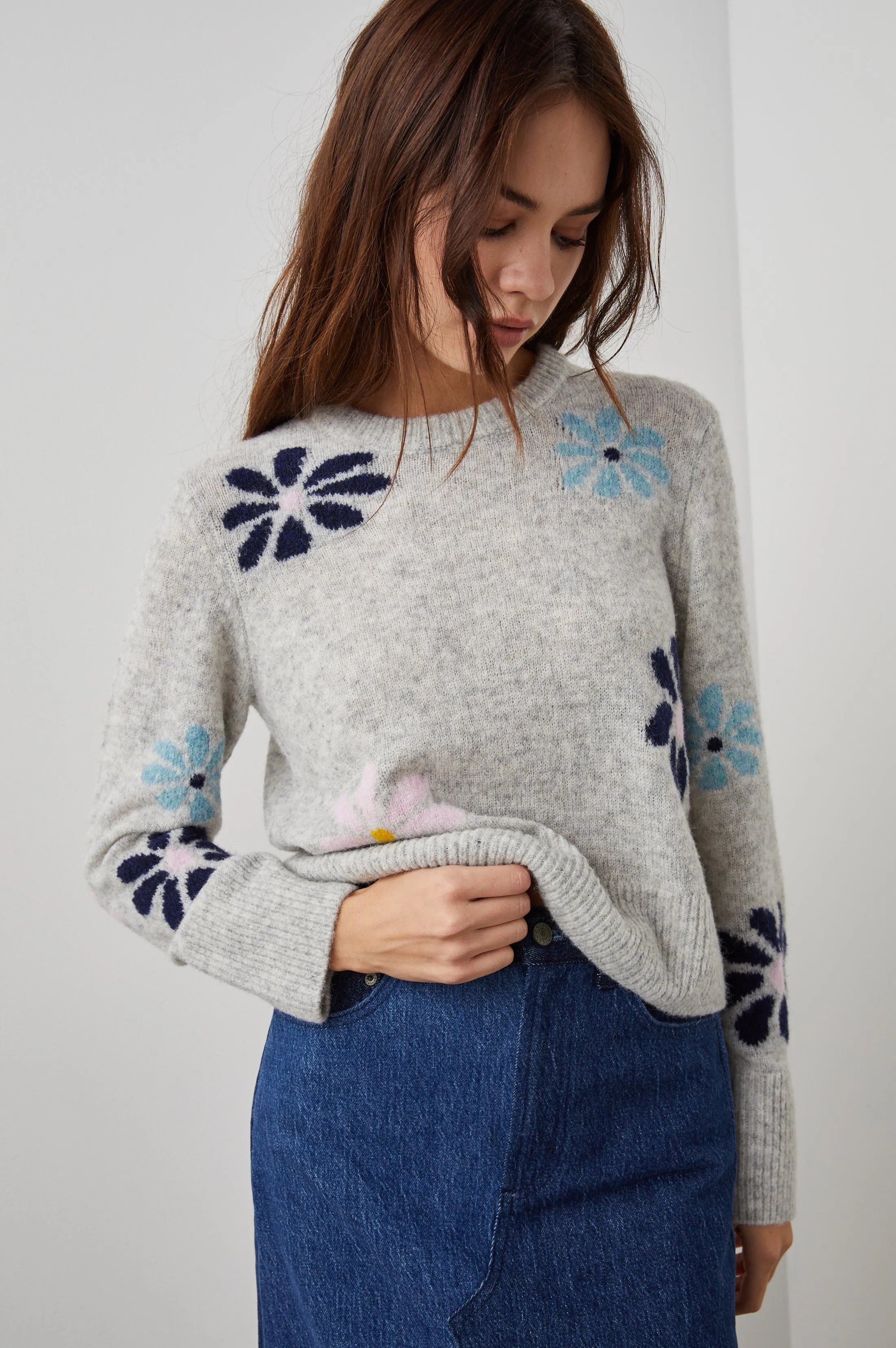 ANISE SWEATER - GREY MULTI sold by Rails