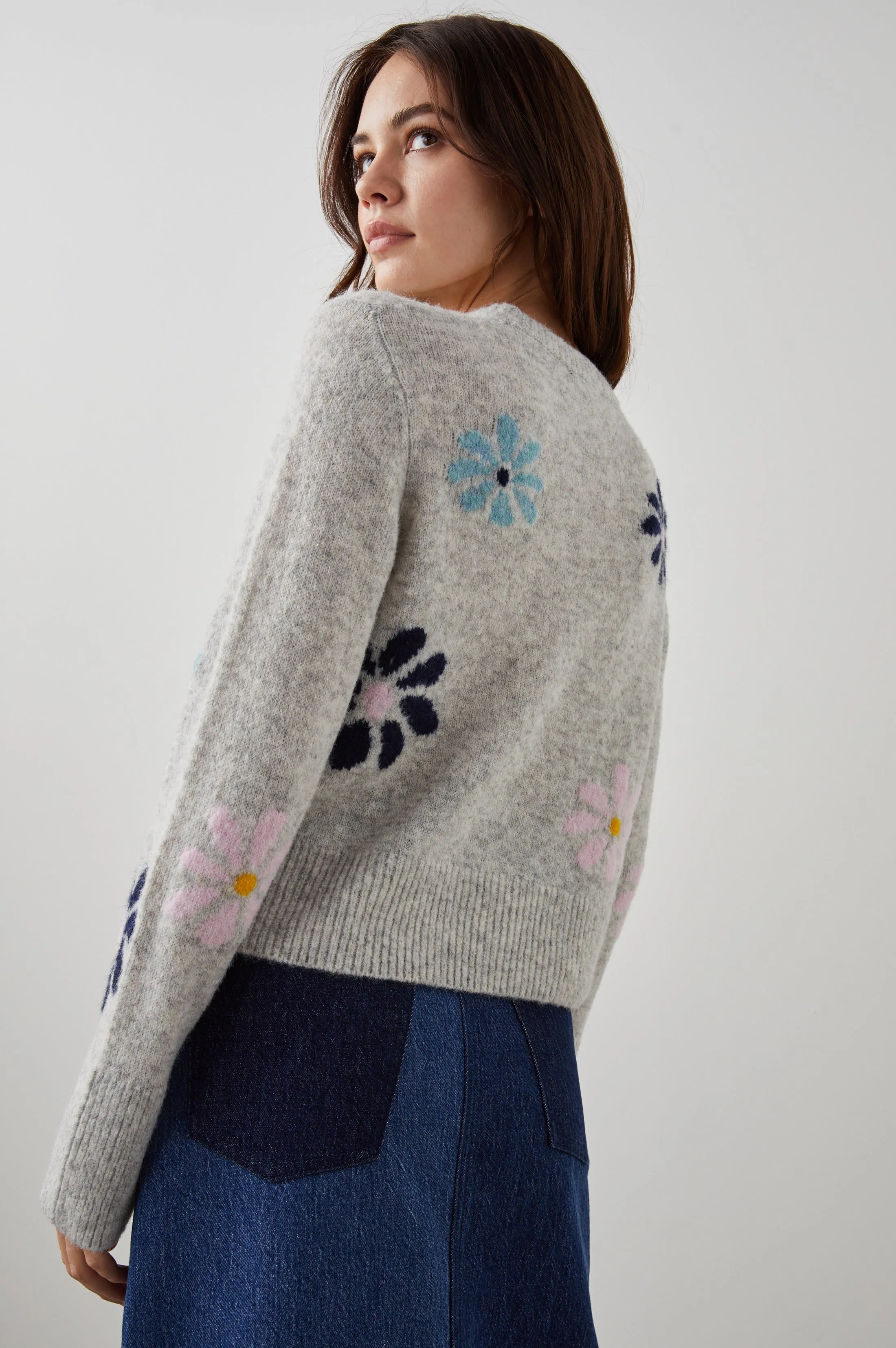 ANISE SWEATER - GREY MULTI sold by Rails product image thumbnail 5