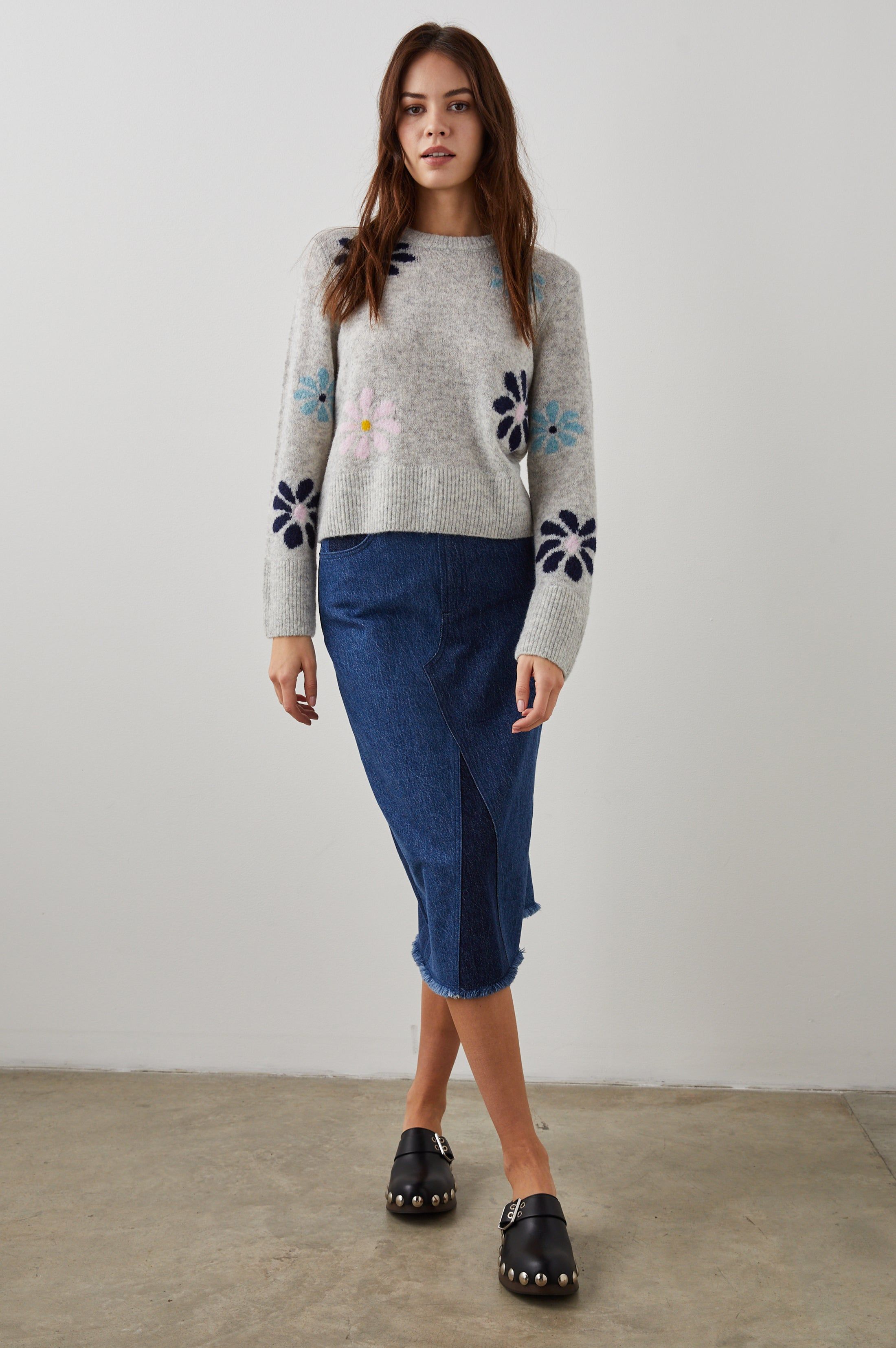 ANISE SWEATER - GREY MULTI sold by Rails product image thumbnail 4