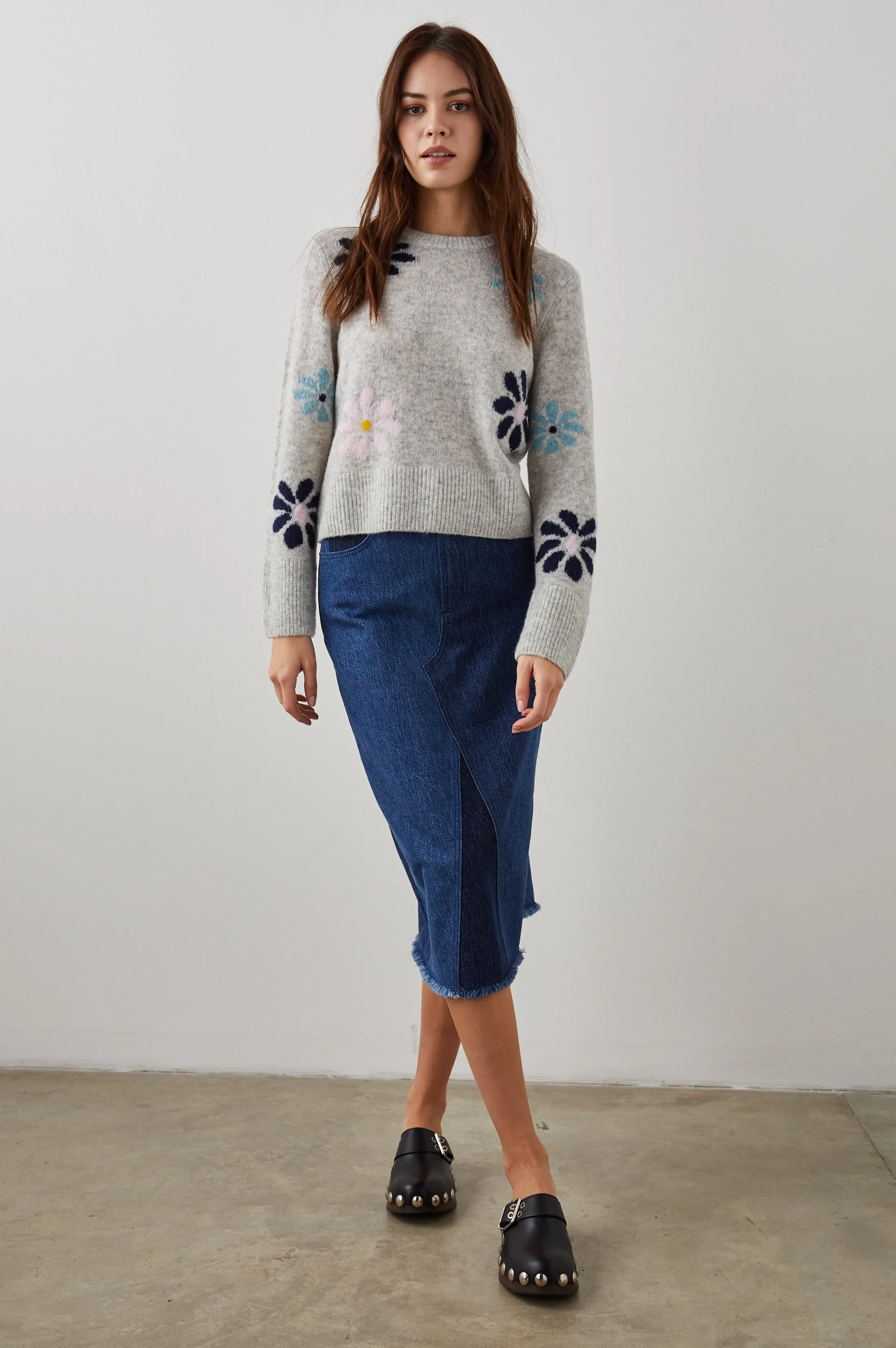 ANISE SWEATER - GREY MULTI sold by Rails product image thumbnail 4