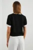 ARYA TOP - BLACK sold by Rails
