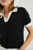 ARYA TOP - BLACK sold by Rails