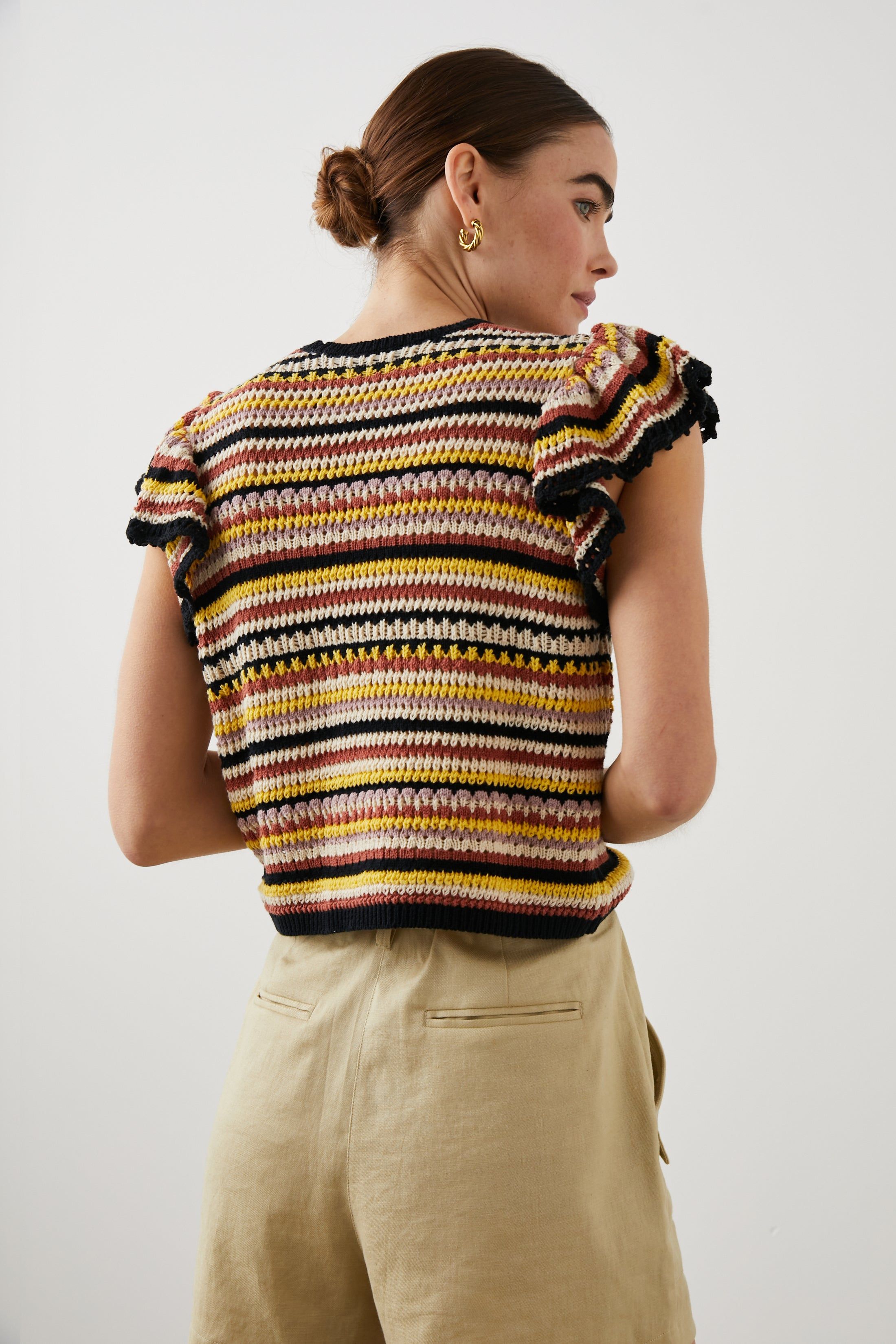 OPAL TOP - SONORAN STRIPE sold by Rails product image thumbnail 4