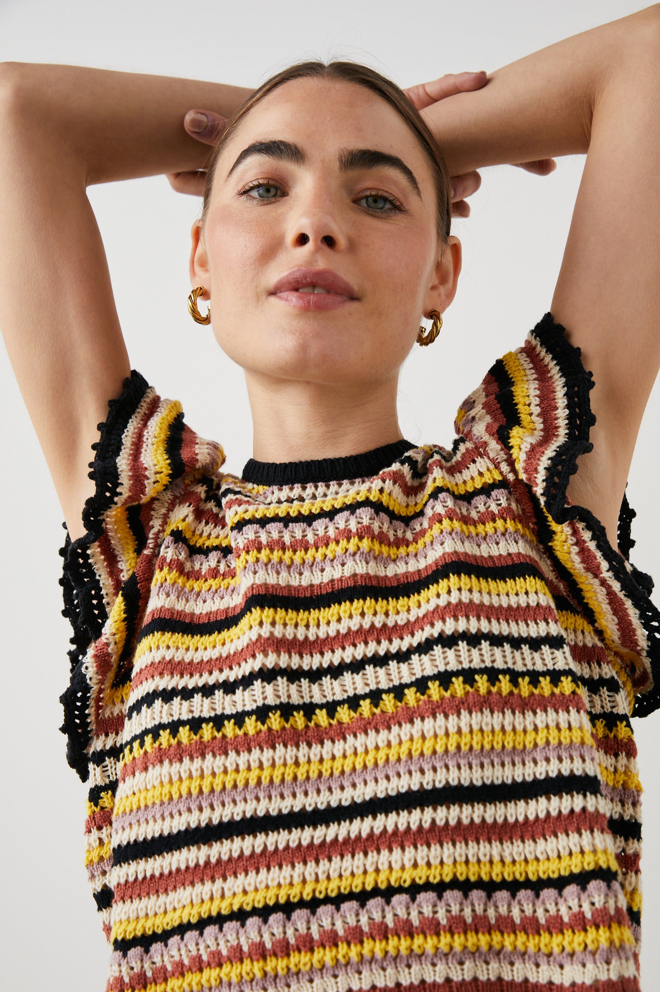 OPAL TOP - SONORAN STRIPE sold by Rails product image thumbnail 2