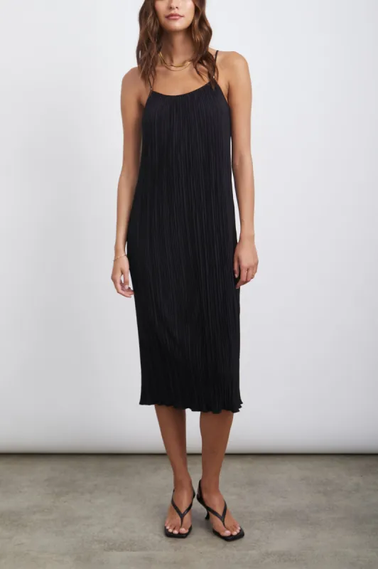 AMI DRESS - BLACK sold by Rails