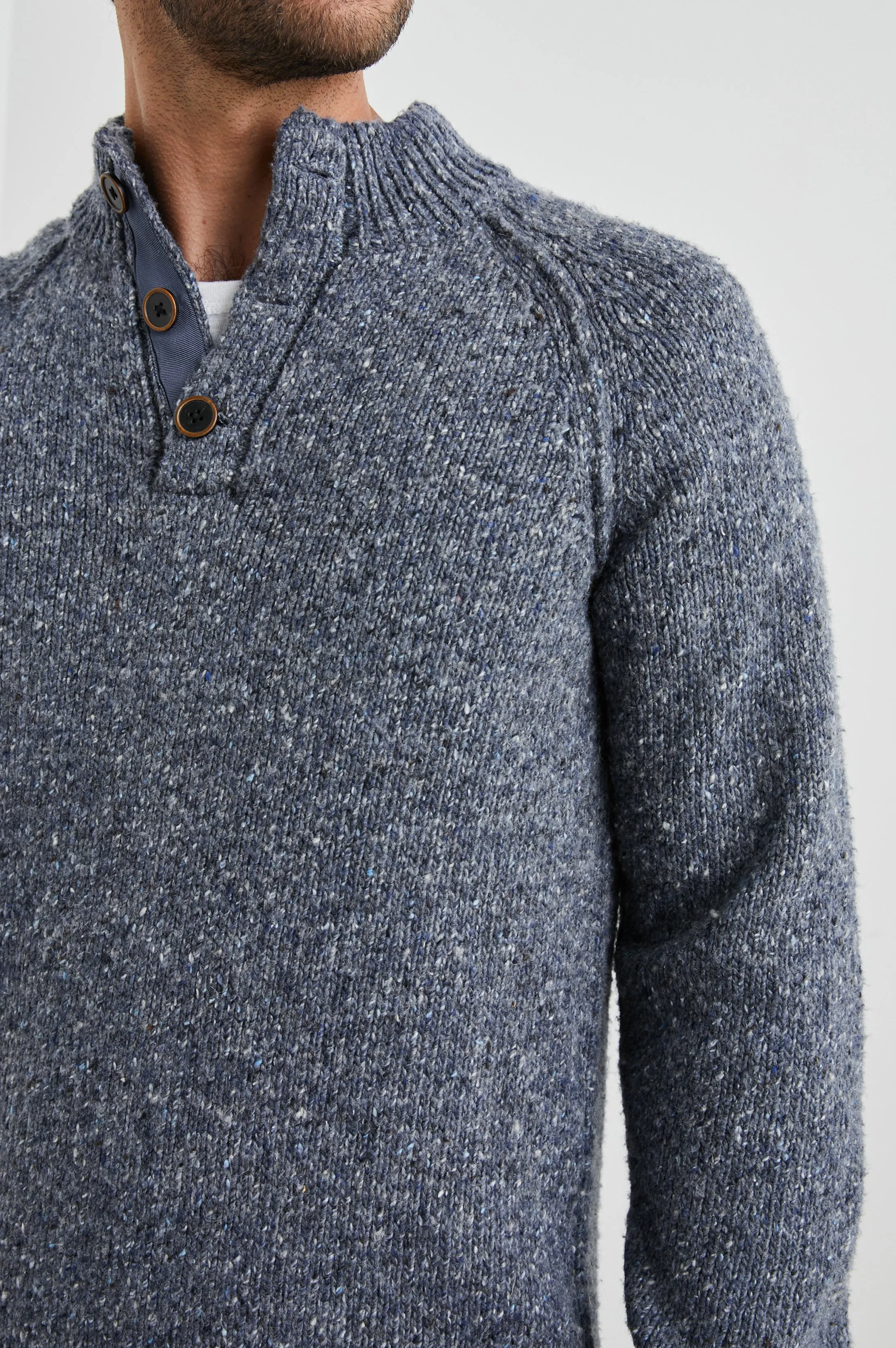 HARDING SWEATER - BLUE NEP sold by Rails product image thumbnail 2