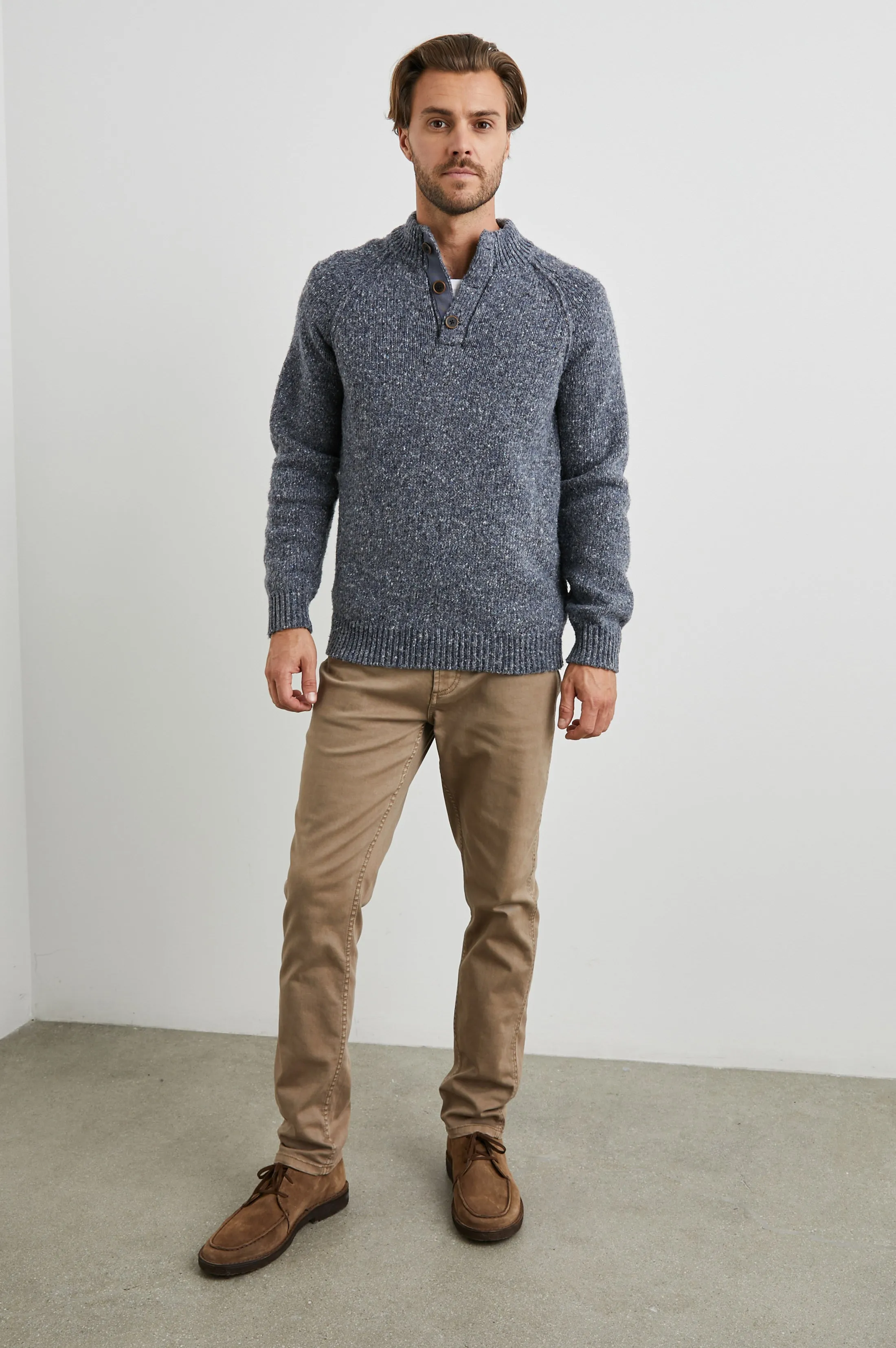 HARDING SWEATER - BLUE NEP sold by Rails product image thumbnail 3