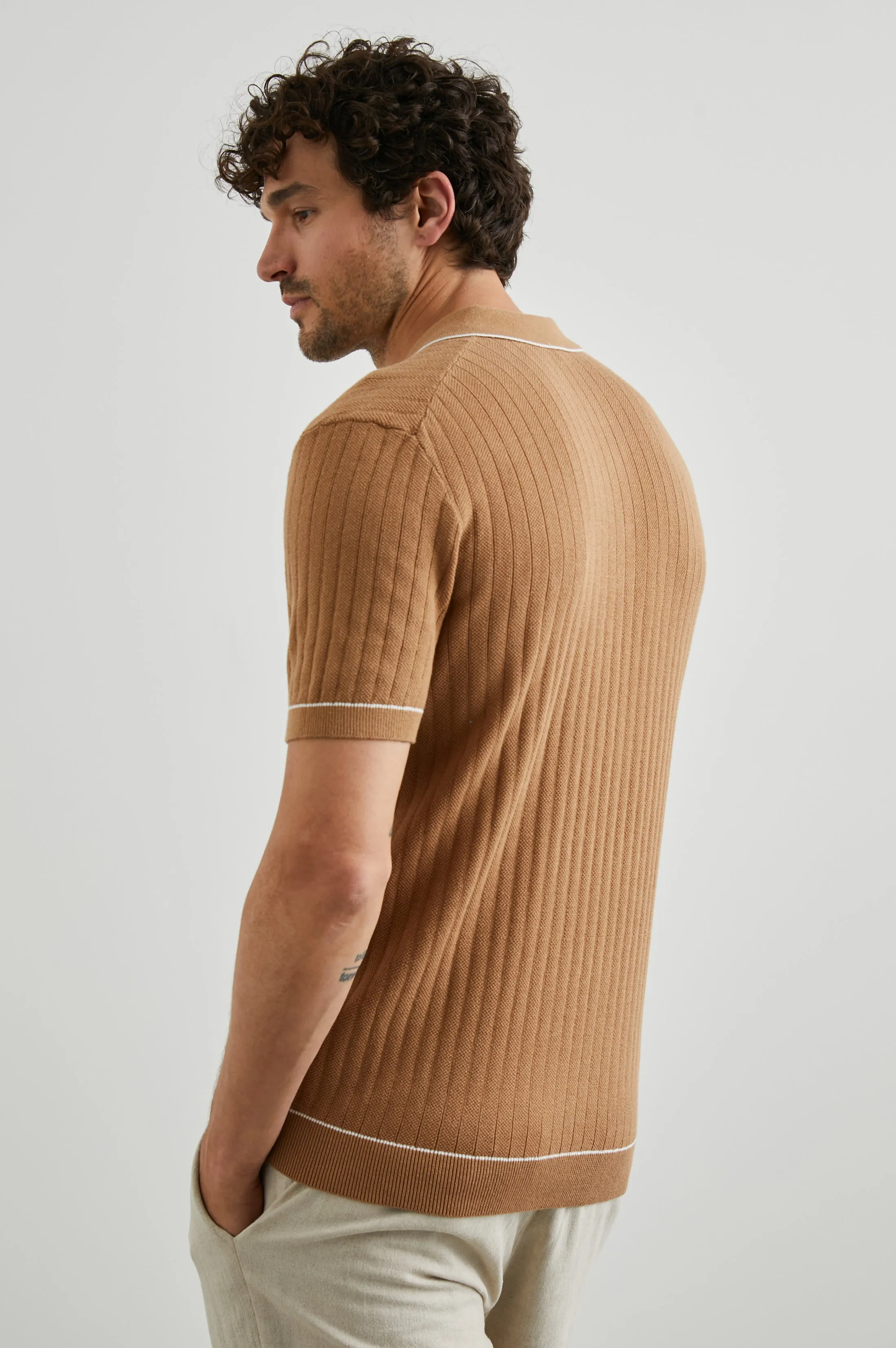 HARDY POLO SHIRT - TAWNY sold by Rails product image thumbnail 4