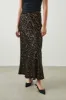 LEIA SKIRT - UMBER LEOPARD sold by Rails