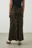 LEIA SKIRT - UMBER LEOPARD sold by Rails