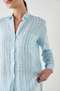 CHARLI SHIRT - LAGUNA STRIPE sold by Rails