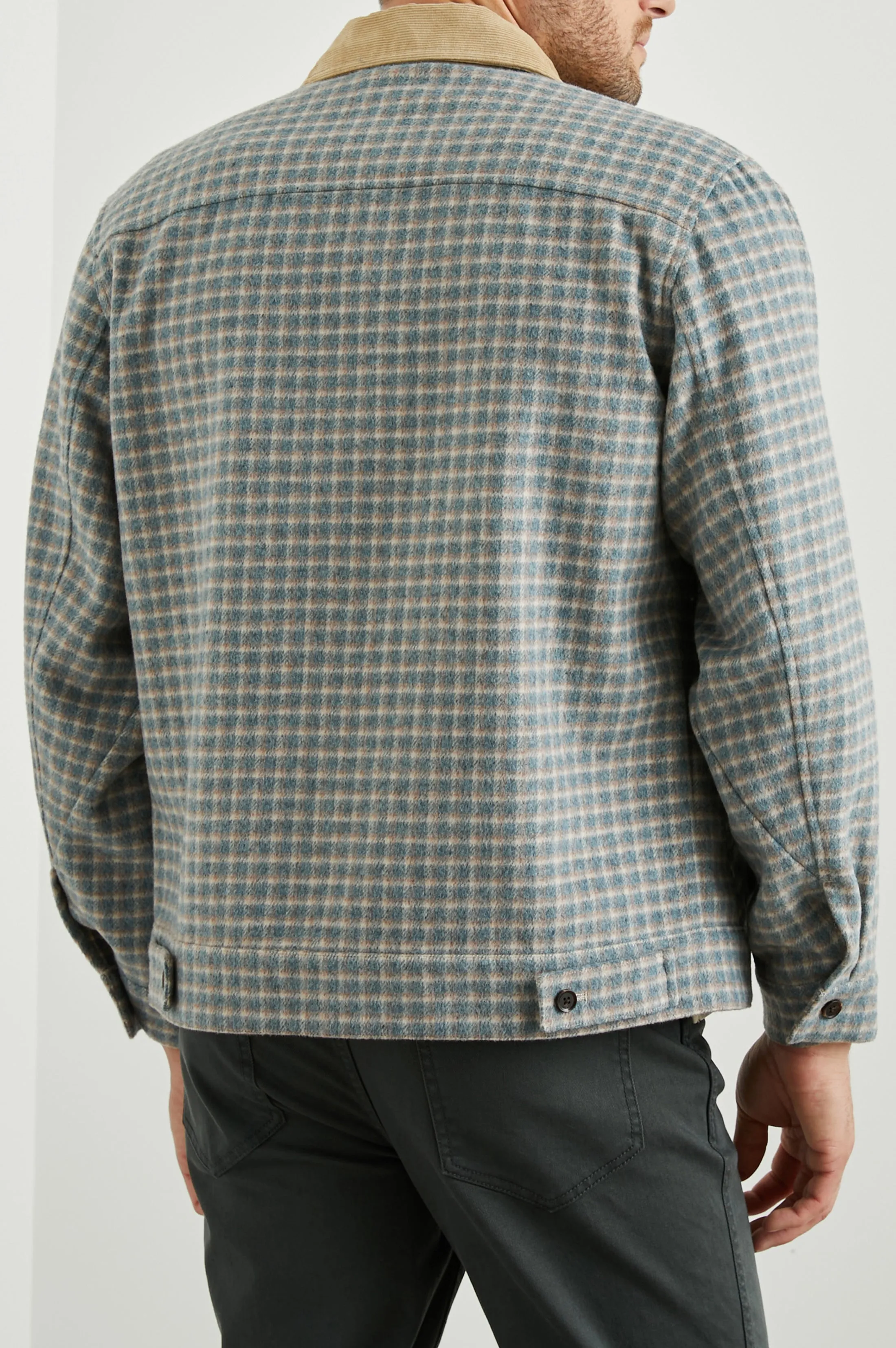 KETTER JACKET - RUST SHIMMER WHEAT sold by Rails product image thumbnail 4