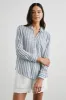 CHARLI SHIRT - ECHO STRIPE sold by Rails